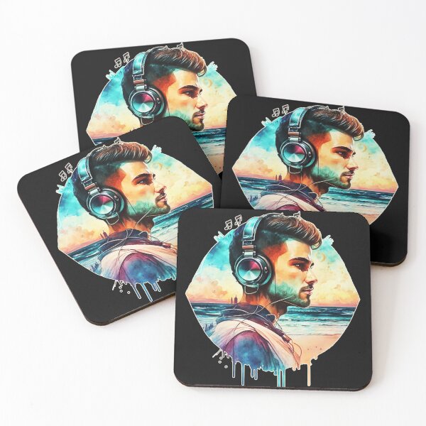 Item preview, music on the beach designed and sold by NotesForMusic.