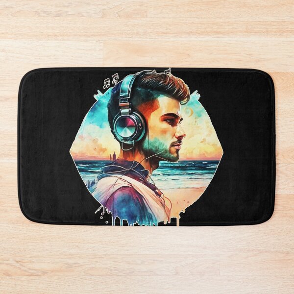Item preview, music on the beach designed and sold by NotesForMusic.