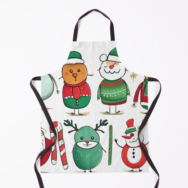Item preview, personajes navideños designed and sold by norachiang.