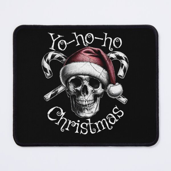 Item preview, Pirate Skull Santa - Merry Swashbuckling Christmas designed and sold by Sir Meow Meow.