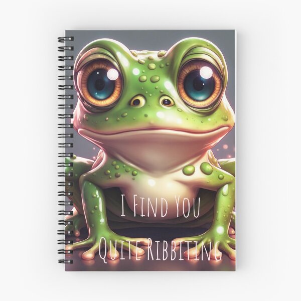 Item preview, Quite Ribbiting Frog Pun designed and sold by Gabriela McDaniel.