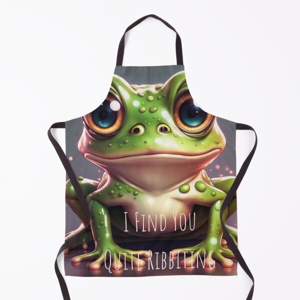 Item preview, Quite Ribbiting Frog Pun designed and sold by Gabriela McDaniel.
