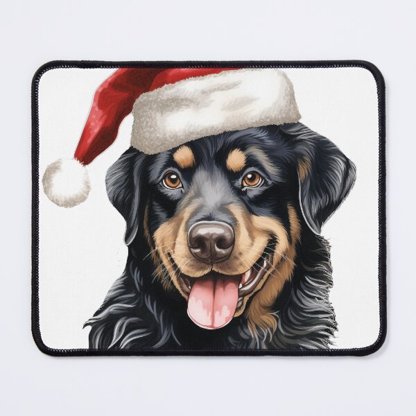 Item preview, Rottweiler Santa Hat Xmas Christmas Fun Cute designed and sold by LastHighwayTees.
