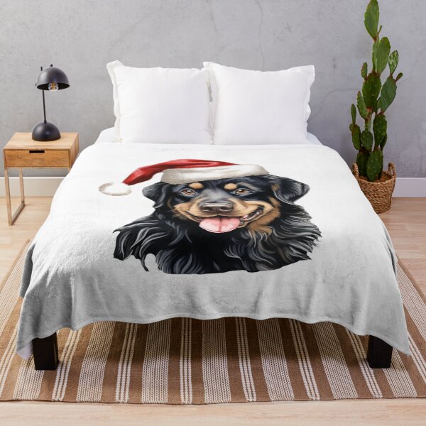 Item preview, Rottweiler Santa Hat Xmas Christmas Fun Cute designed and sold by LastHighwayTees.