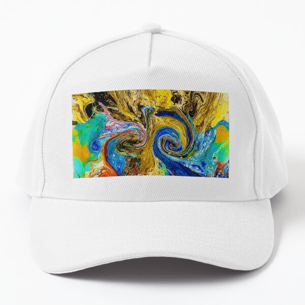 Item preview, Acrylic pour that looks like two dragons fighting over volcano smoke  designed and sold by haleyshaus505.