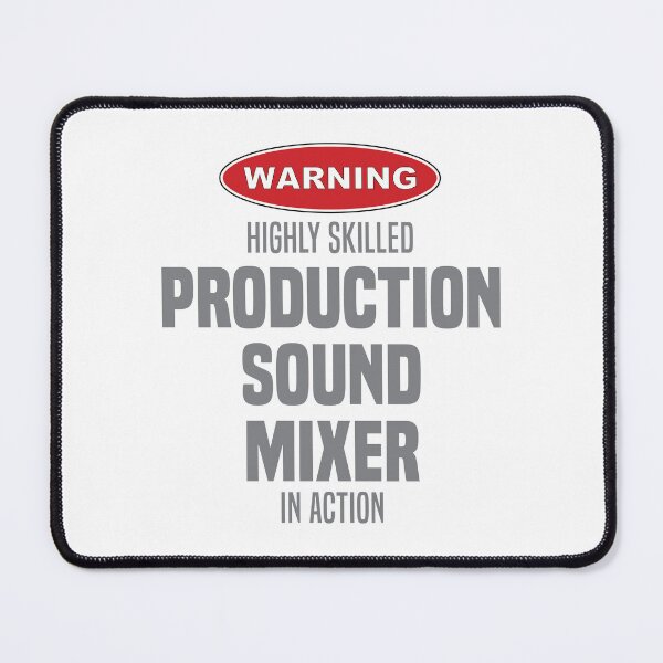 Item preview, Highly Skilled Production Sound Mixer in Action designed and sold by NermilioDesigns.