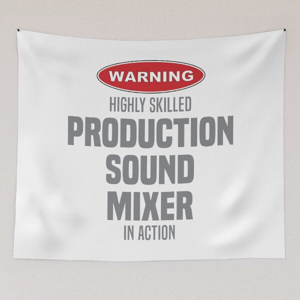 Item preview, Highly Skilled Production Sound Mixer in Action designed and sold by NermilioDesigns.