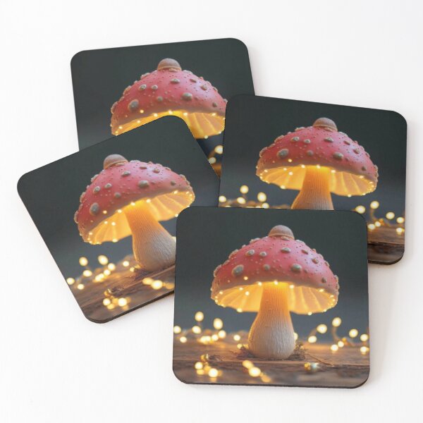 Item preview, Christmas Mushroom with Christmas Lights designed and sold by BCD BRANDS.