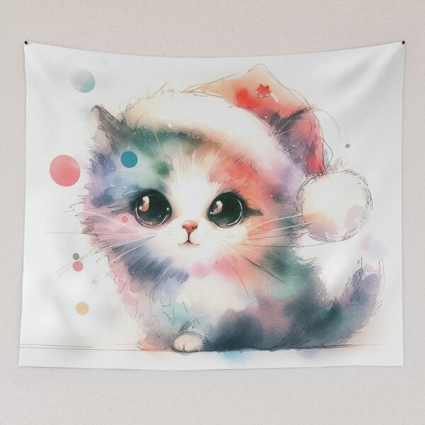 Item preview, Merry Catmas designed and sold by VANWANSHOP.
