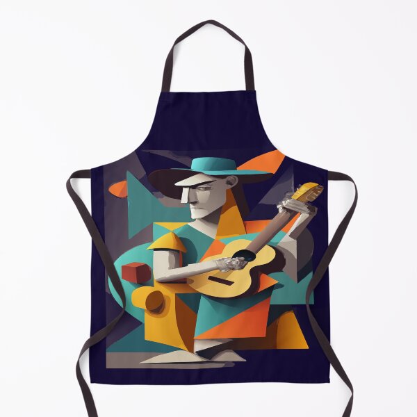 Item preview, The Guitarist: A Hyperrealistic Cubism designed and sold by Mario  Castaño Contreras.