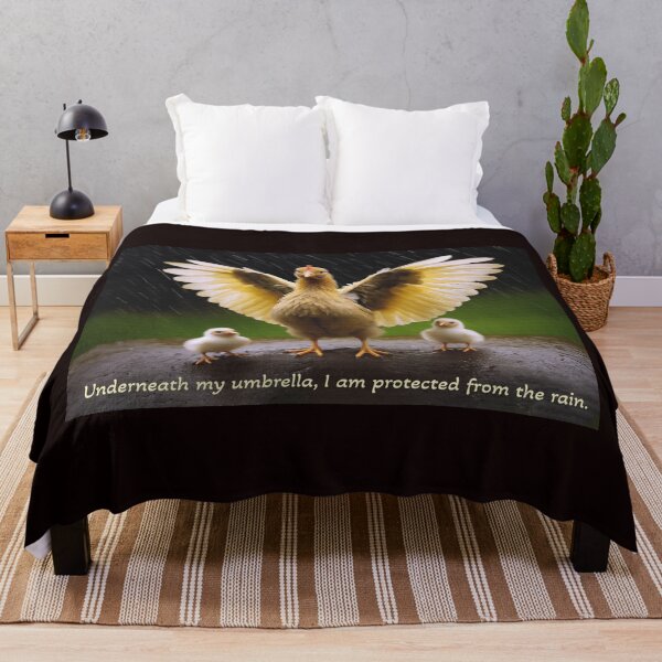 Item preview, Underneath My Umbrella, I am Protected From the Rain. designed and sold by Rocky Mountain Artistry.