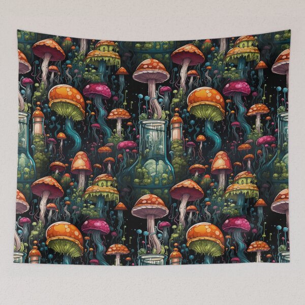 Item preview, Tripped Out Jellyfish Shrooms designed and sold by KellerApparelCo.