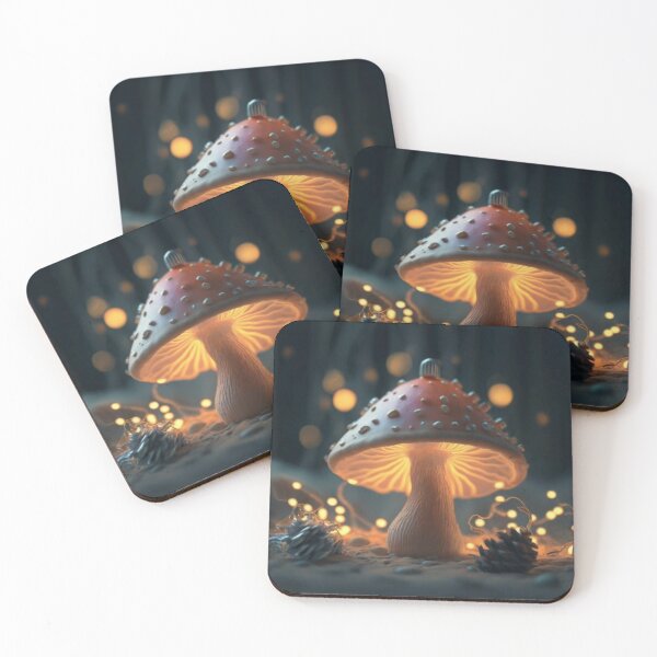 Item preview, Christmas Mushroom with Christmas Lights designed and sold by BCD BRANDS.