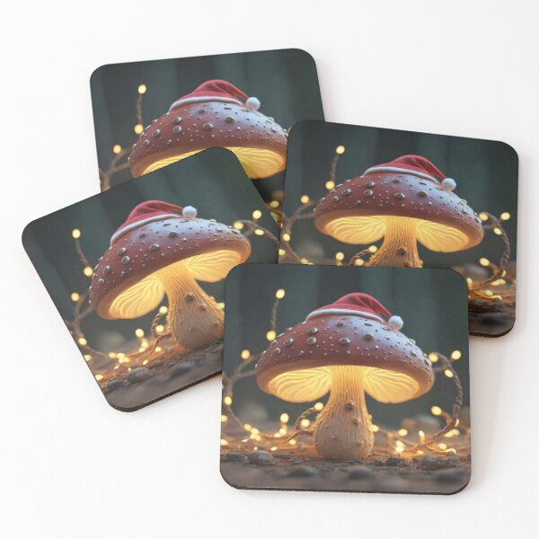 Item preview, Christmas Mushroom with Christmas Lights designed and sold by BCD BRANDS.