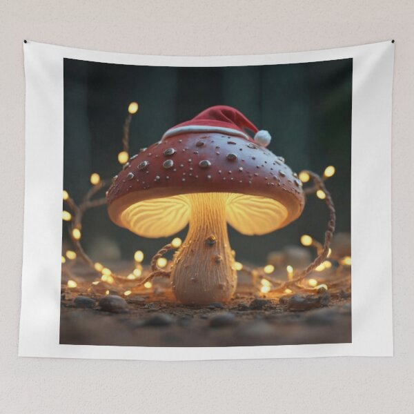 Item preview, Christmas Mushroom with Christmas Lights designed and sold by BCD BRANDS.