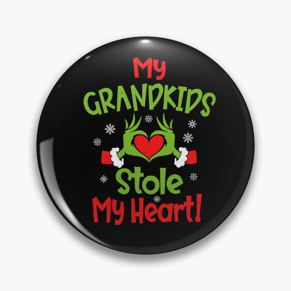 Item preview, My Grandkids Stole My heart, Funny grandkids christmas designed and sold by jaggyboy.