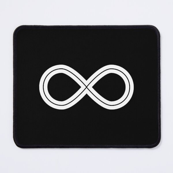 Item preview, Infinity Symbol Black and White designed and sold by AnnSign.