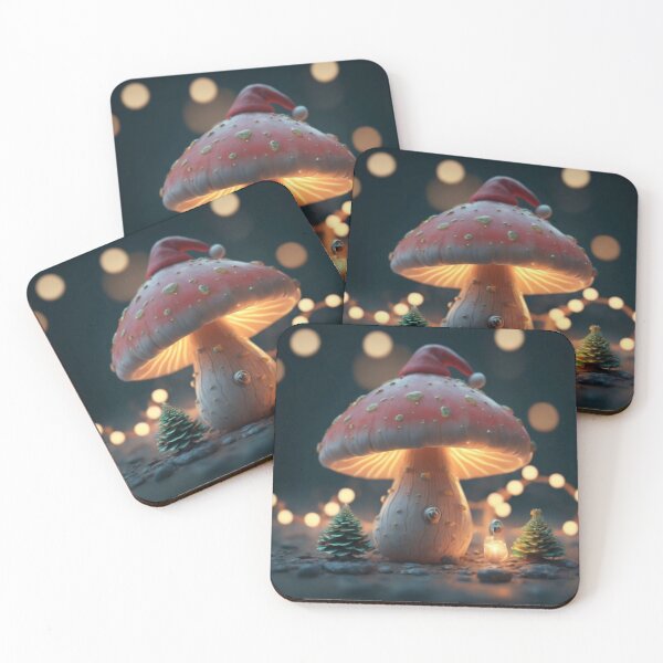 Item preview, Christmas Mushroom with Christmas Lights designed and sold by BCD BRANDS.