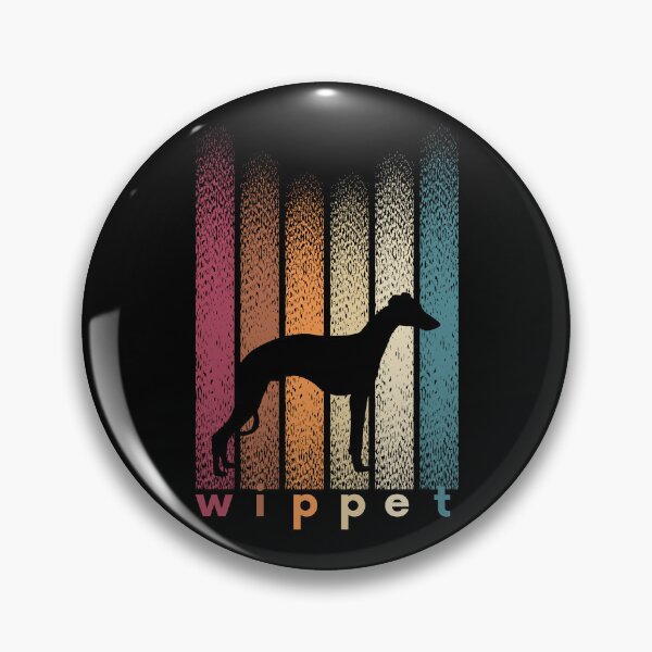 Item preview, Whippet rerto designed and sold by Cinnamonbon.