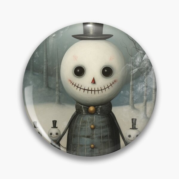 Item preview, Xmas Snowman Alightly Creepy? designed and sold by LastHighwayTees.