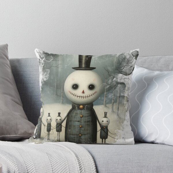 Item preview, Xmas Snowman Alightly Creepy? designed and sold by LastHighwayTees.