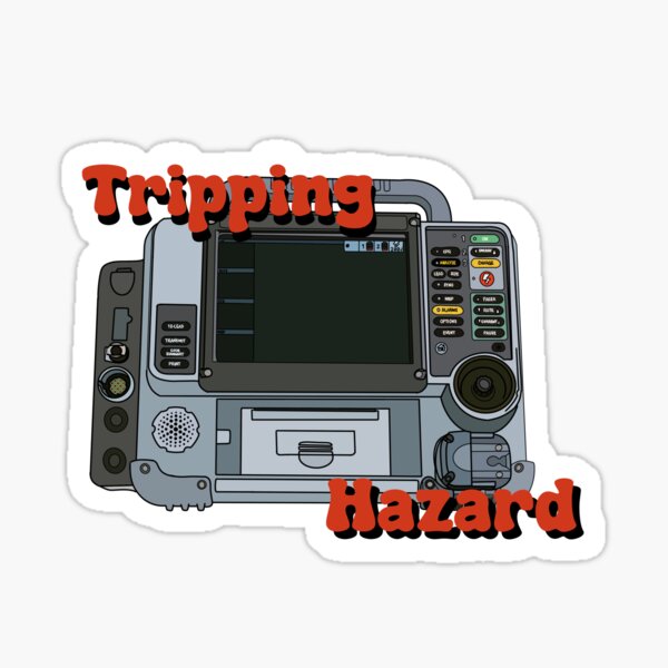 Item preview, Lifepak Tripping Hazard designed and sold by Apairofmedics.