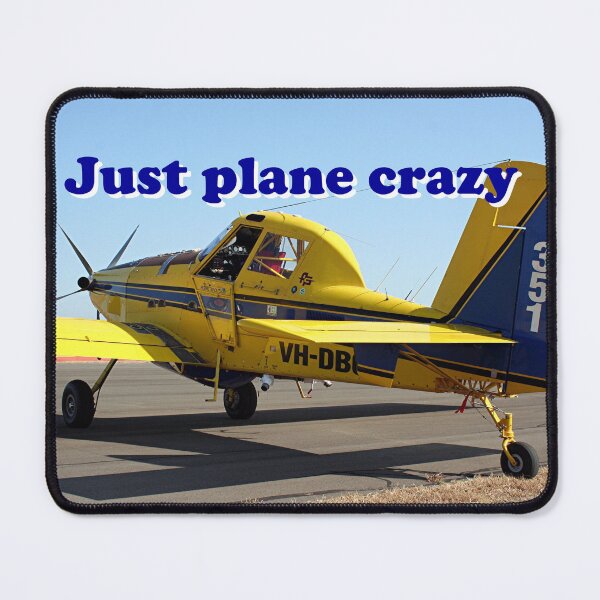 Item preview, Just plane crazy: Air Tractor (blue & yellow) designed and sold by FranWest.