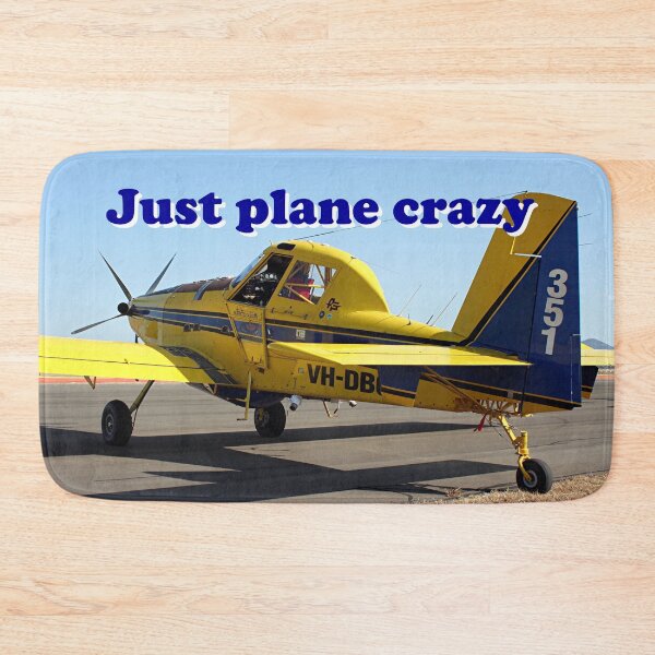 Item preview, Just plane crazy: Air Tractor (blue & yellow) designed and sold by FranWest.