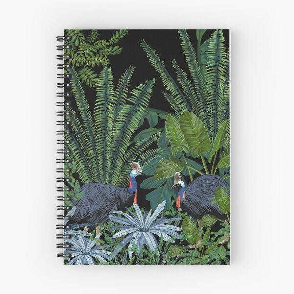 Item preview, Emu in forest designed and sold by Cyapdesigns.