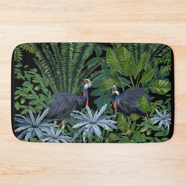 Item preview, Emu in forest designed and sold by Cyapdesigns.