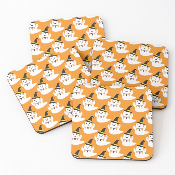 Item preview, Boo Halloween Ghost Pattern designed and sold by Laughing At Leaves.