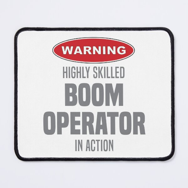 Item preview, Highly Skilled Boom Operator in Action designed and sold by NermilioDesigns.