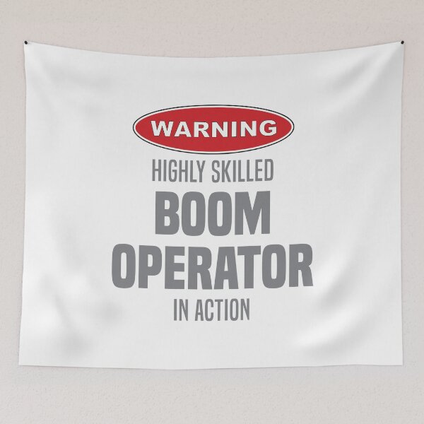 Item preview, Highly Skilled Boom Operator in Action designed and sold by NermilioDesigns.