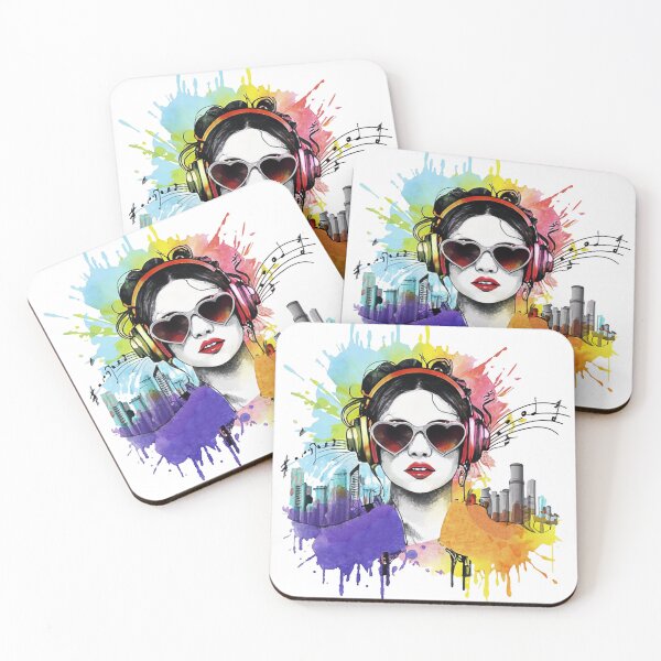 Item preview, music in the city designed and sold by NotesForMusic.