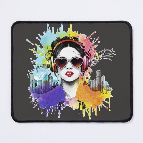 Item preview, music in the city designed and sold by NotesForMusic.