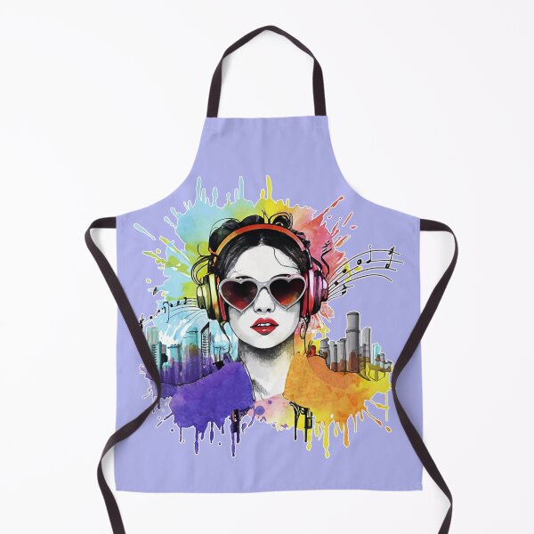 Item preview, music in the city designed and sold by NotesForMusic.