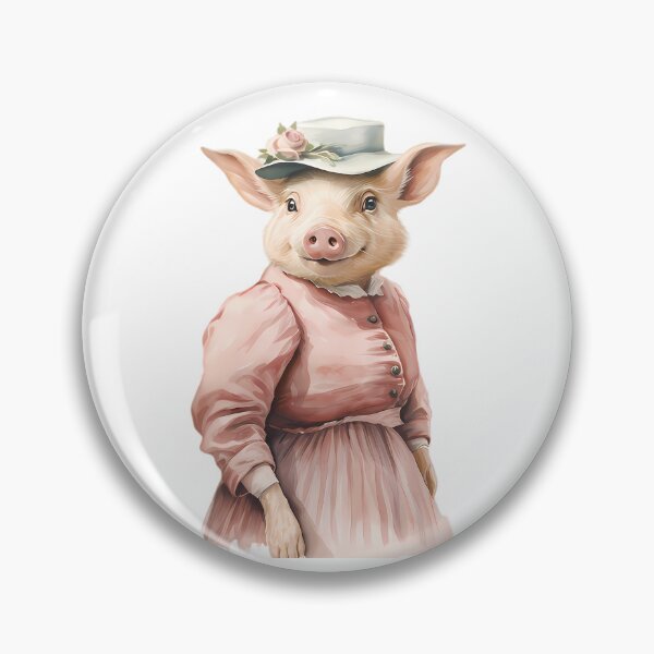 Artikelvorschau, Mrs. Pig im „Beatrix Potter“-Stil entworfen und verkauft von dzineNJ.