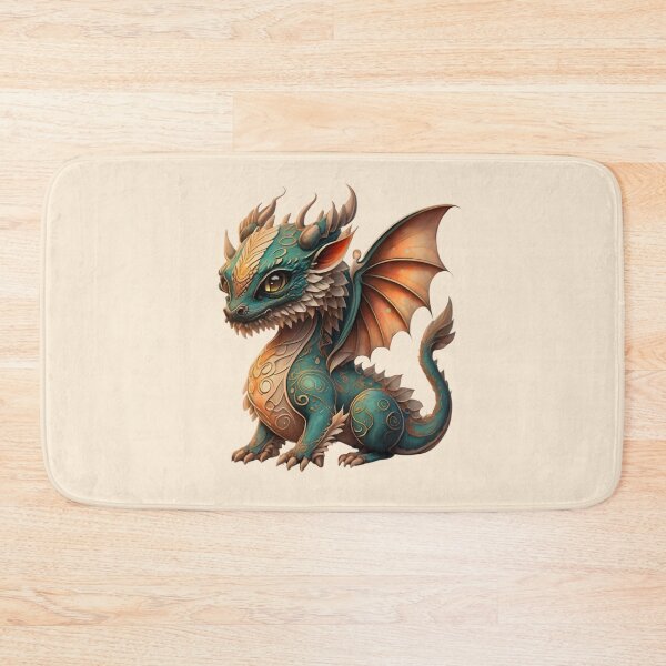 Item preview, Elvish Dragon Realistic Illustration  designed and sold by DragonRealms.