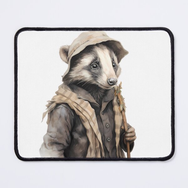 Item preview, Mr. Badger "Tasha Tudor" style designed and sold by dzineNJ.