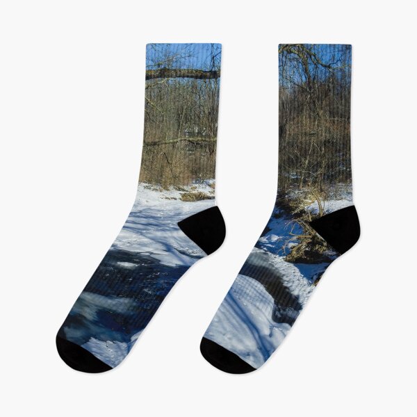 Item preview, Wintertime in the Jordan Creek woodland designed and sold by Joel Bader.