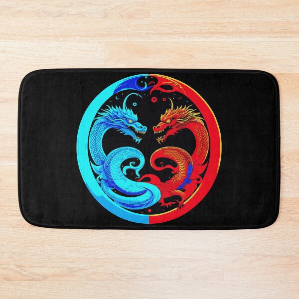 Item preview, Red and Blue Dragons designed and sold by AychtuoImages.
