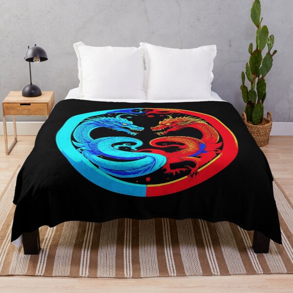Item preview, Red and Blue Dragons designed and sold by AychtuoImages.