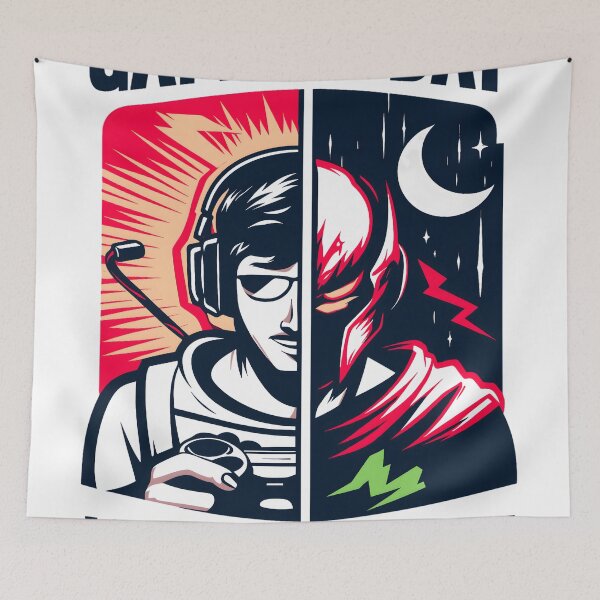 Item preview, Gamer By Day Legend By Night designed and sold by KitonicTees.