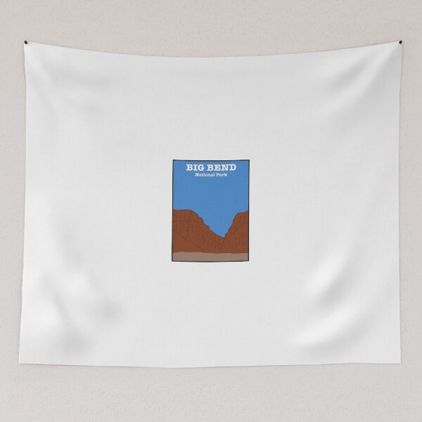 Item preview, Big Bend National Park designed and sold by delmarvastickers.
