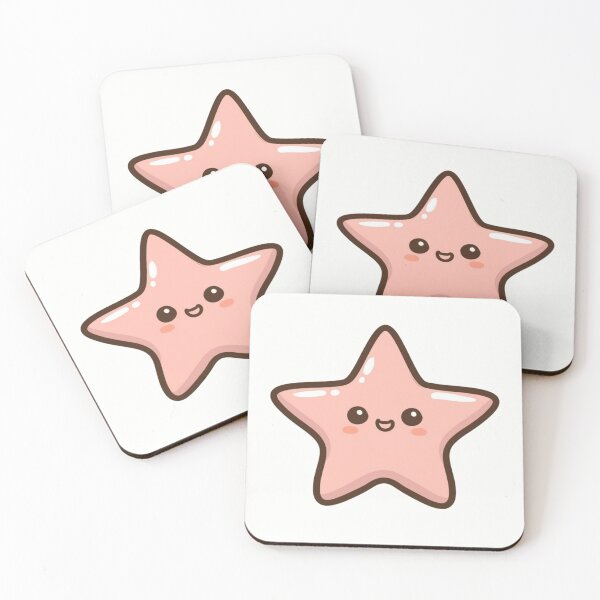 Item preview, Kawaii Pink Star designed and sold by CraftedRealm.