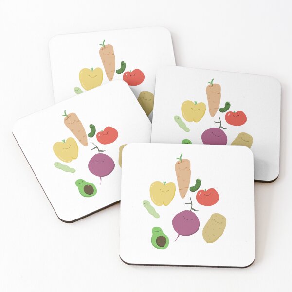 Item preview, verduras felices designed and sold by fitzprintshop.