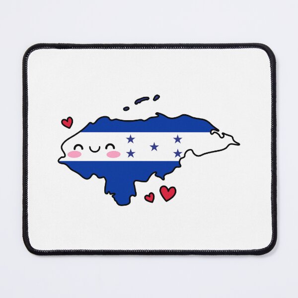 Item preview, Honduras Flag Map Smile with Love designed and sold by pixelsparkzone.
