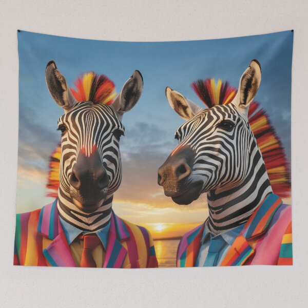 Item preview, Rainbow Zebras  designed and sold by Brendon987.