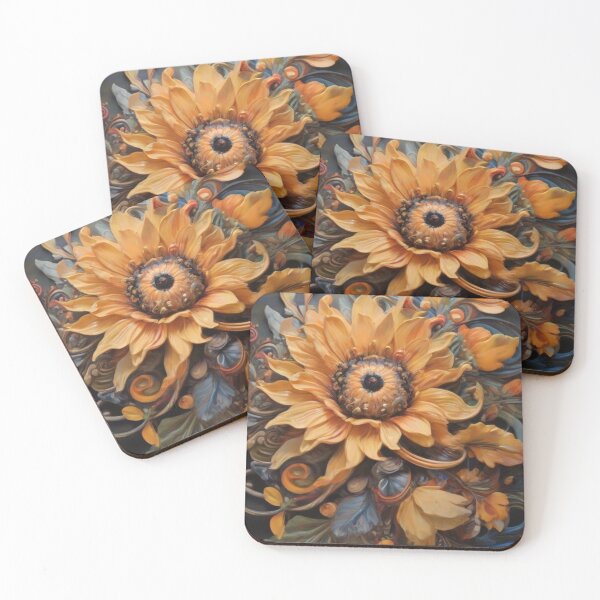 Item preview, Bright Yellow Floral Sunflower designed and sold by BCD BRANDS.
