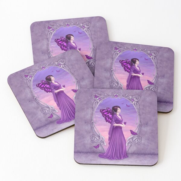 Item preview, Amethyst Birthstone Fairy designed and sold by silverstars.